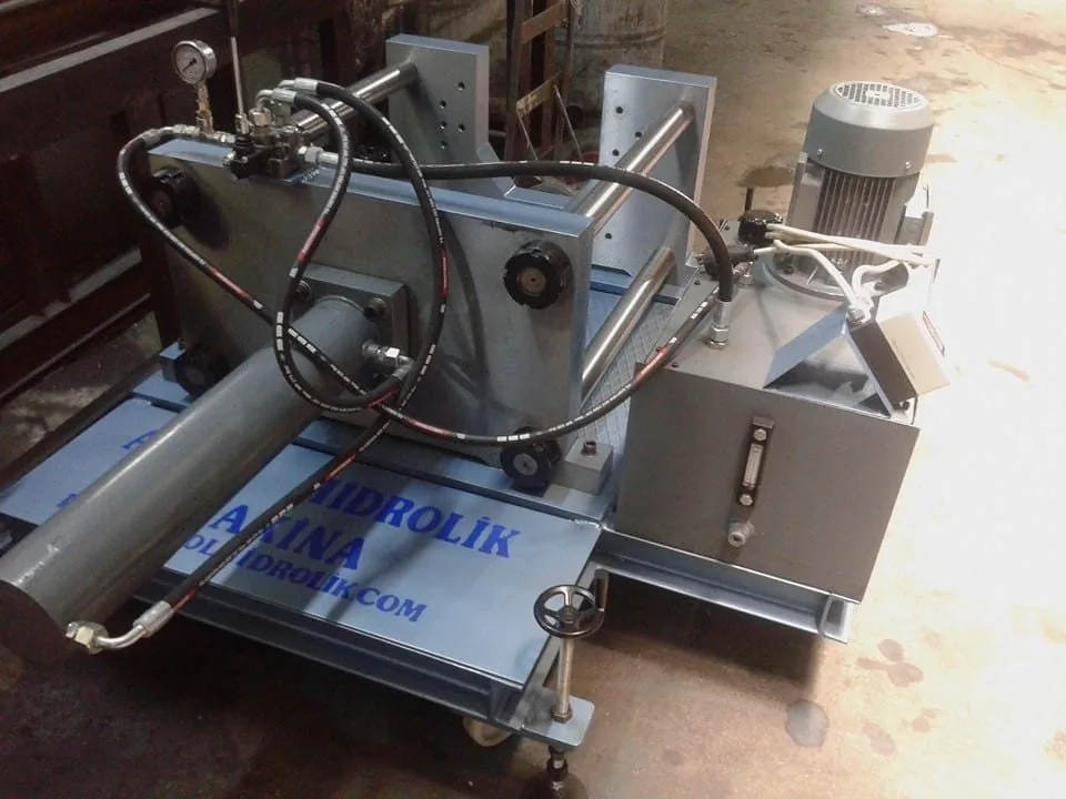 35 ton mil kovan çıkarma presi isteğe özel hidrolik makina imalatı